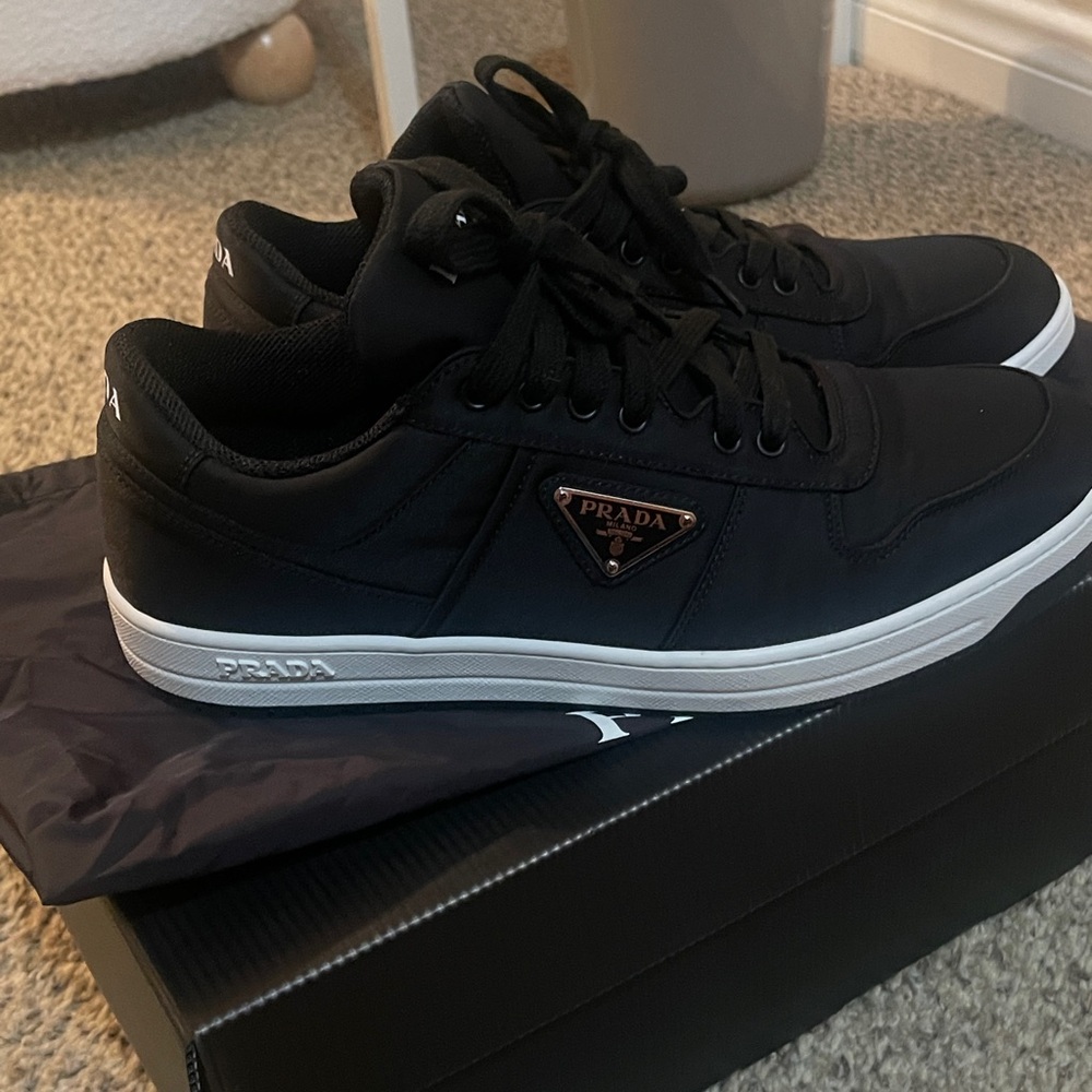 Prada mens re-nylon sneaker